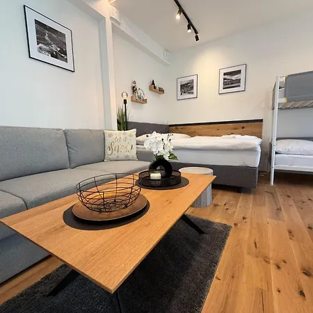 Luxusni 22 - Novostavba V Samotnem Srdci Harrachova - Privatni Parkovani Zdarma U Vlastniho Venkovniho Posezeni - 150 M Od Sjezdovky - Smart Tv - Wifi - Satelit Lägenhet *