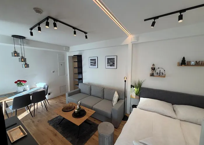 Apartamento Luxusní 22 S Exklusivní Bufetovou Snídaní - Novostavba V Samotném Srdci Harrachova - Privátní Parkování Zdarma U Vlastního Venkovního Posezení - 150 M Od Sjezdovky - Smart Tv - Wifi - Satelit Harrachov